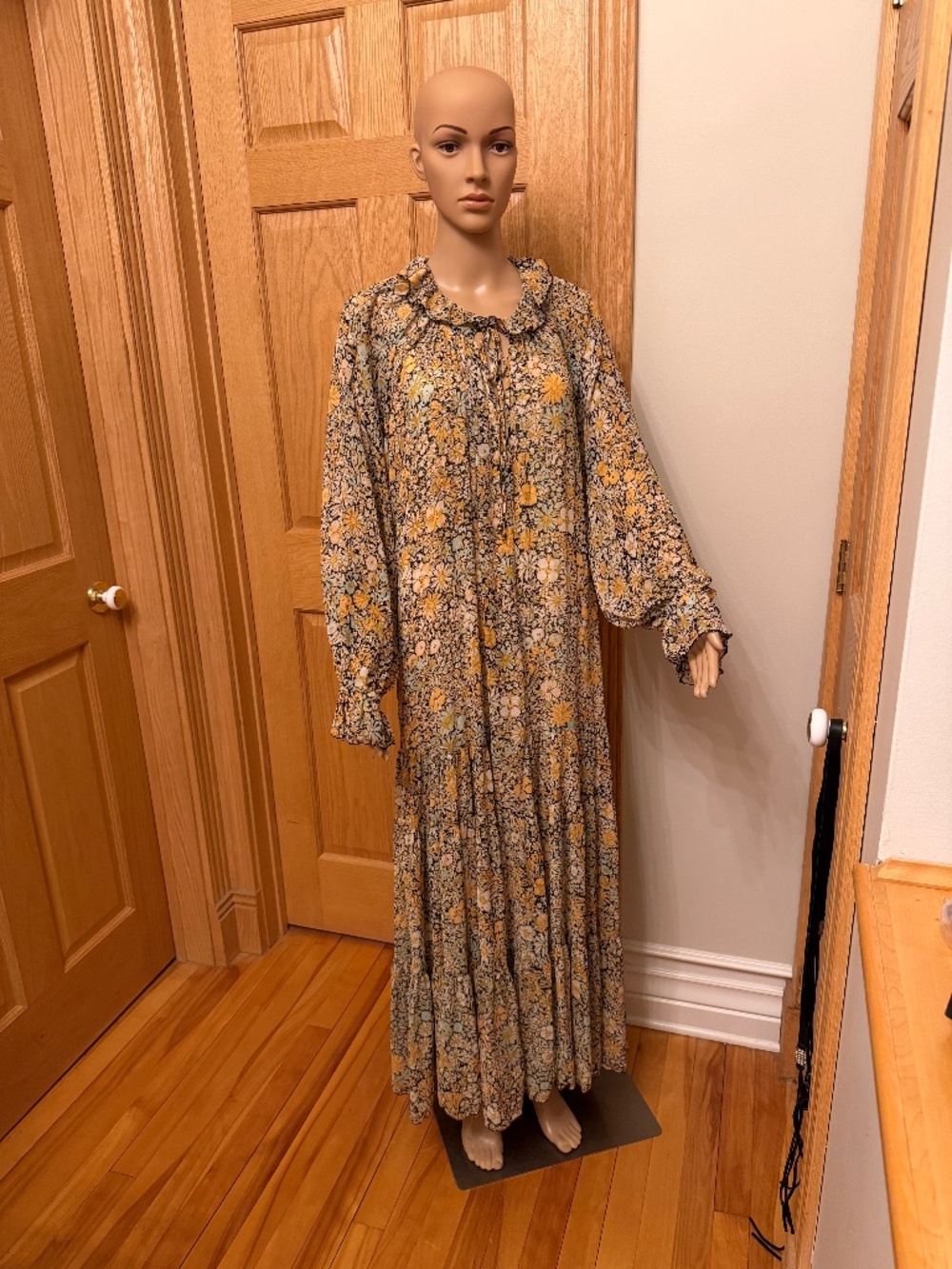 FREE PEOPLE size XL multicolor free flowing dress